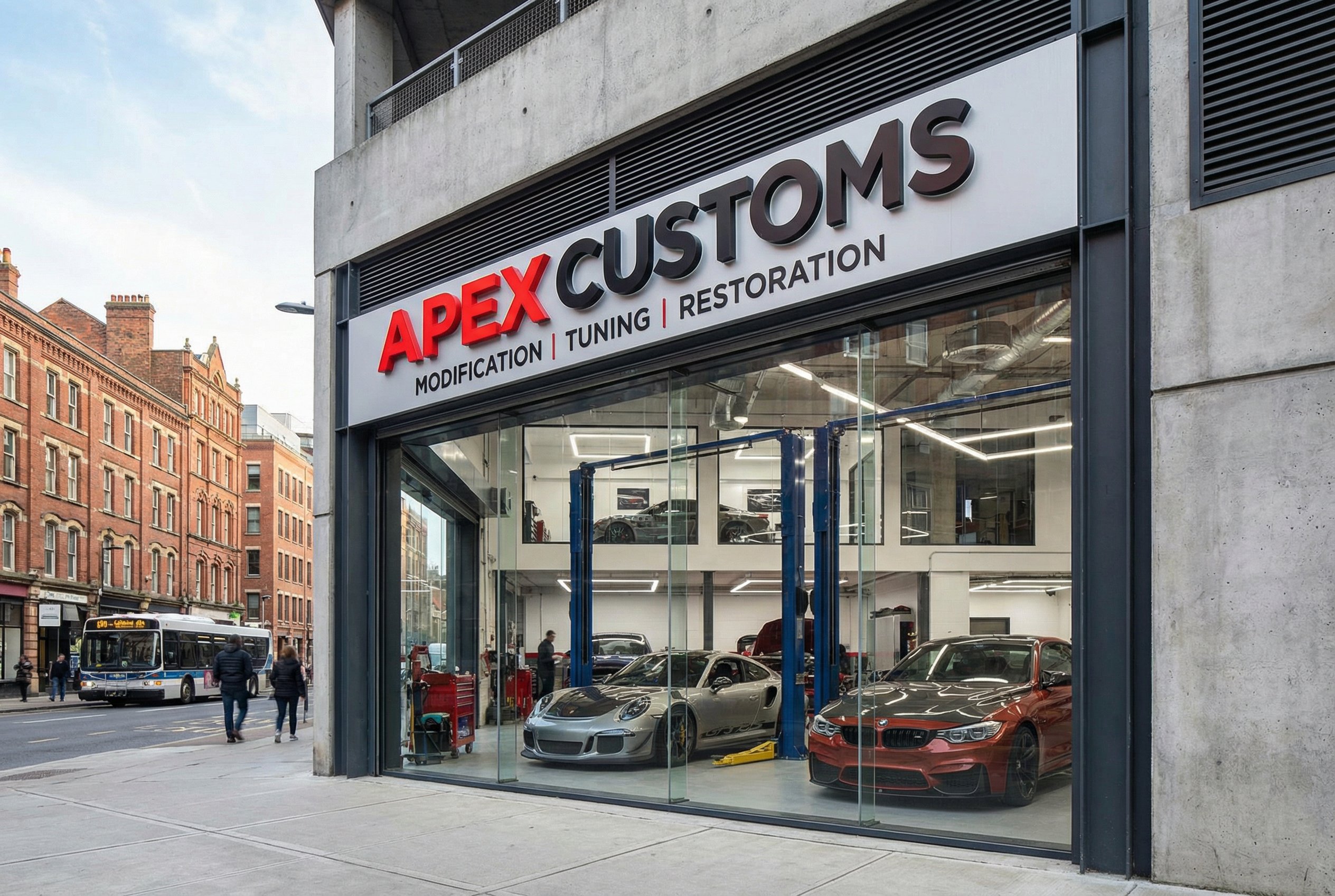 抖荫短视频修车改装门店